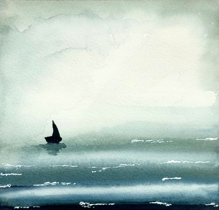Clear — watercolour artwork by Joyce Sim