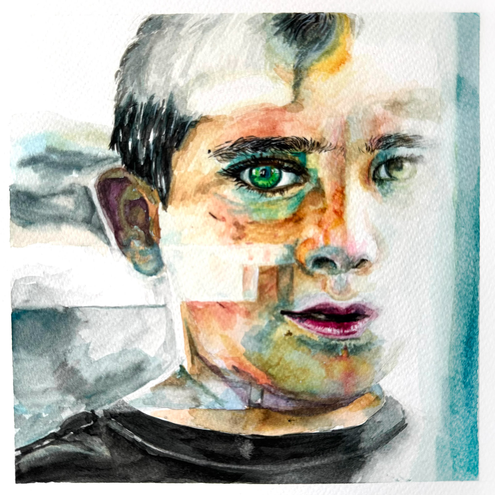 Clear — watercolour artwork by Kua Ling