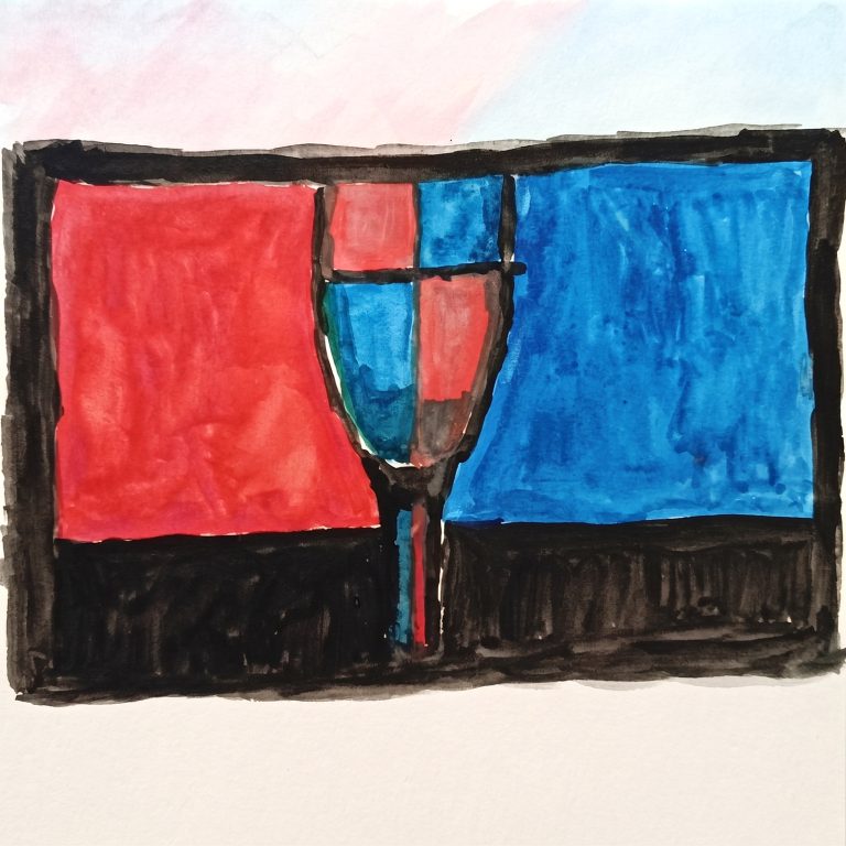Clear — watercolour artwork by Madhavi
