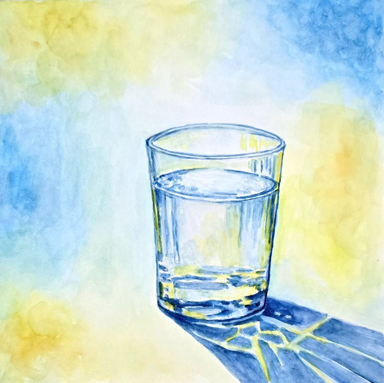 Clear — watercolour artwork by Miliati Komaladi
