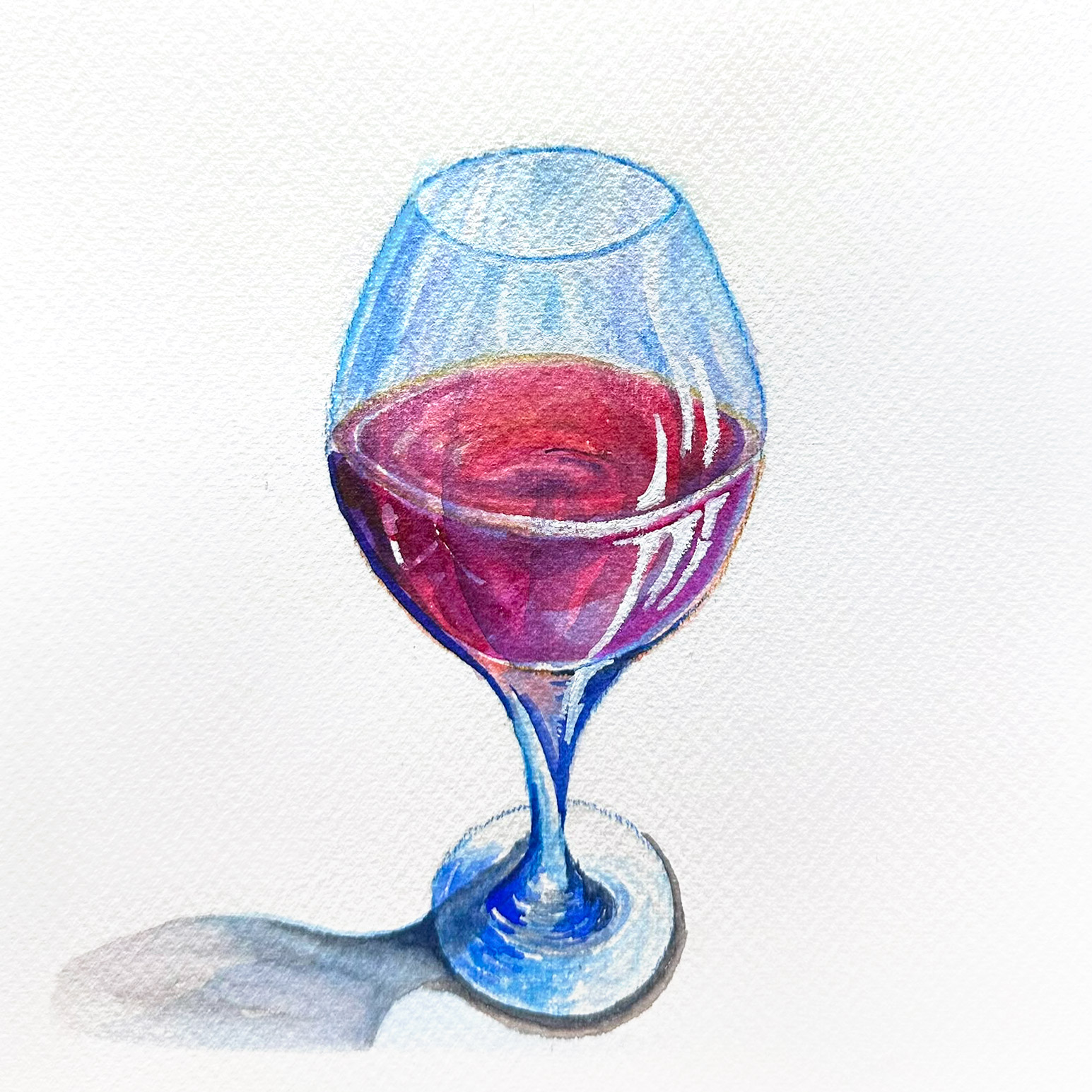 Clear — watercolour artwork by Teresa Yong