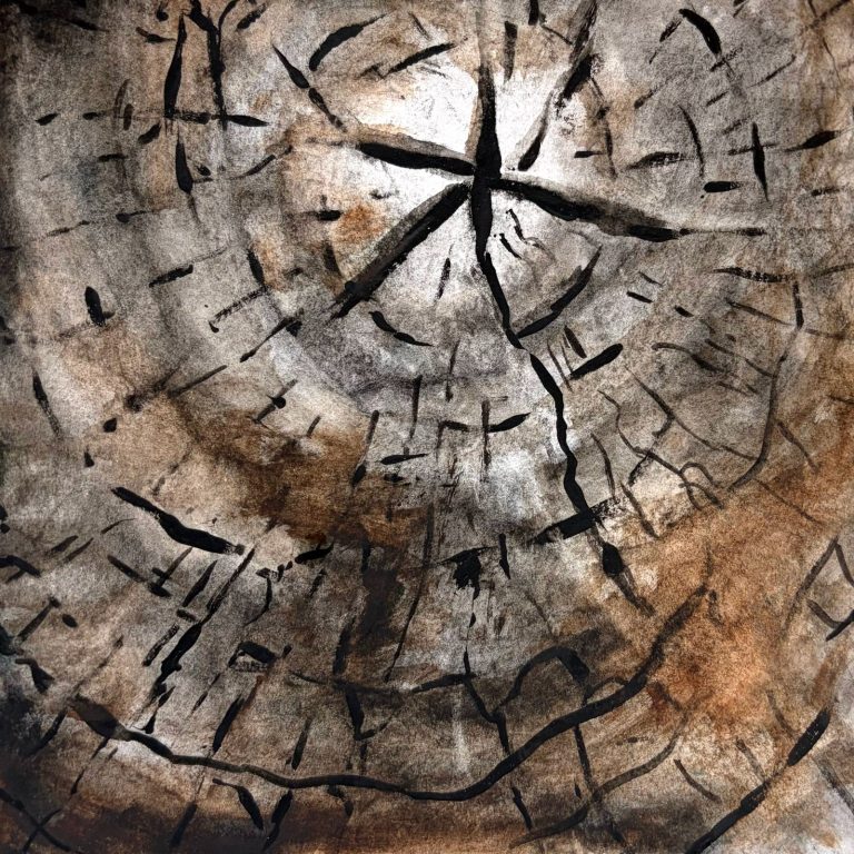 Rough — watercolour artwork by Abigail