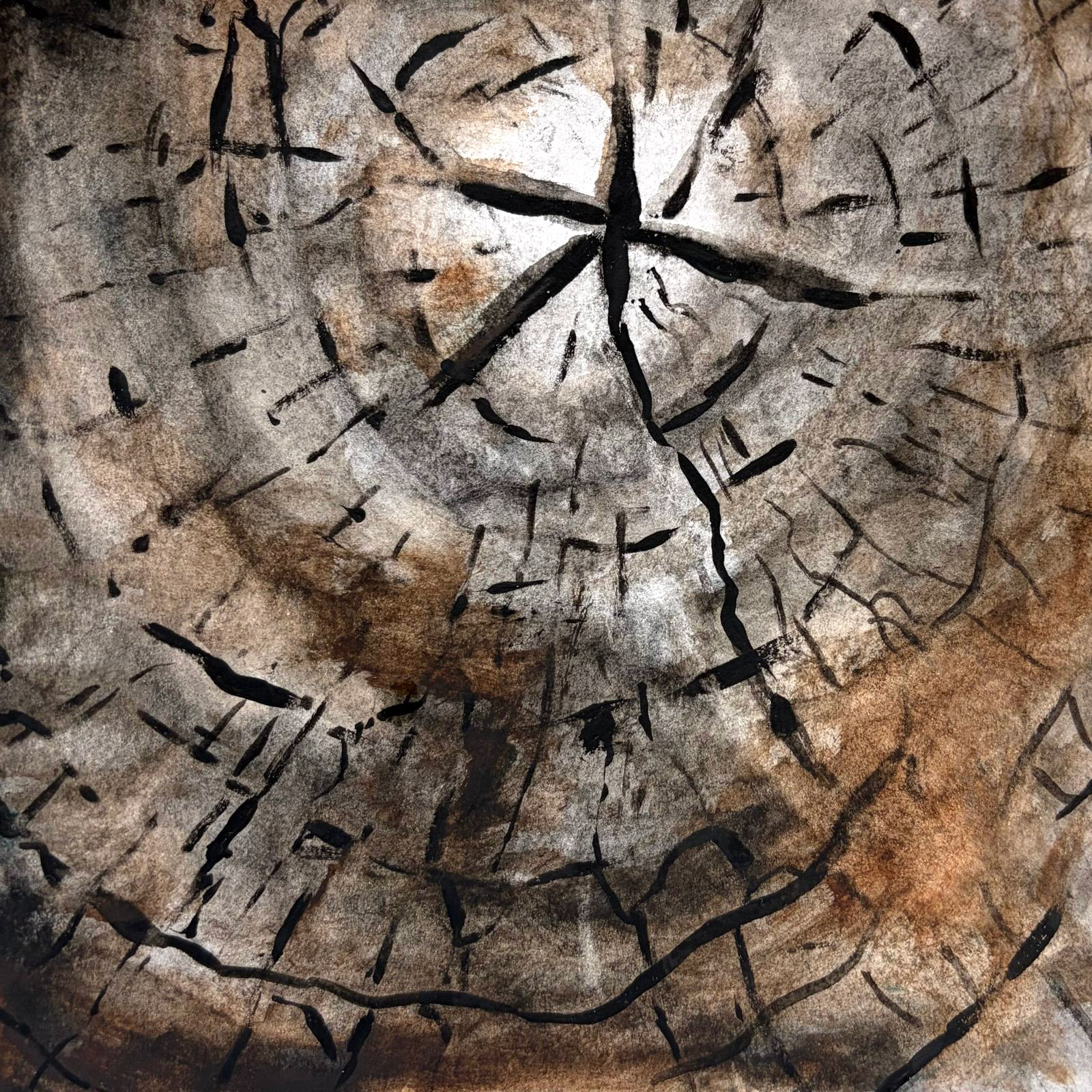 Rough — watercolour artwork by Abigail