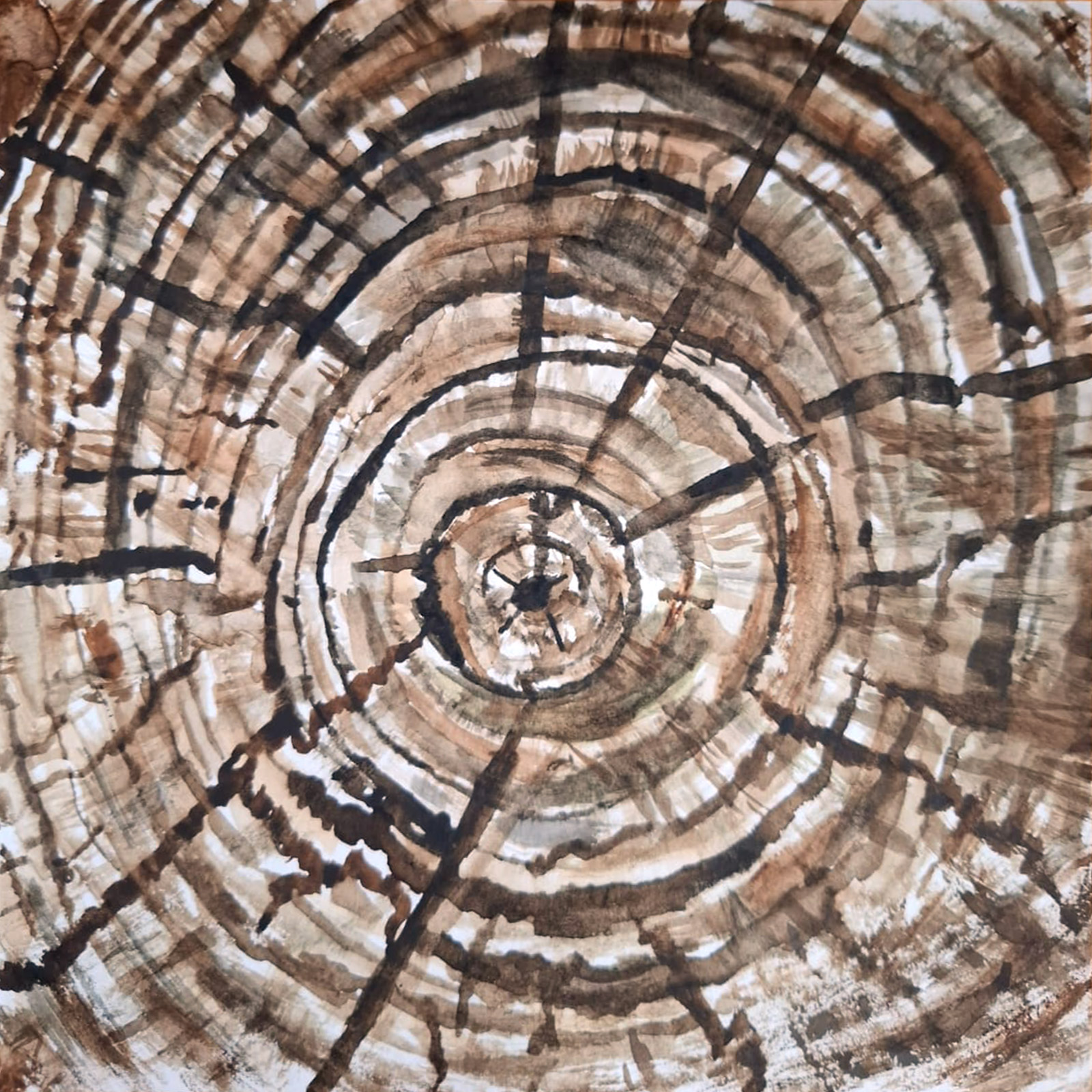 Rough — watercolour artwork by Henry