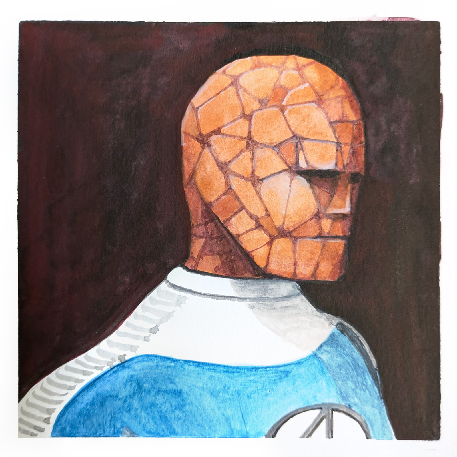 Rough — watercolour artwork by Kevin