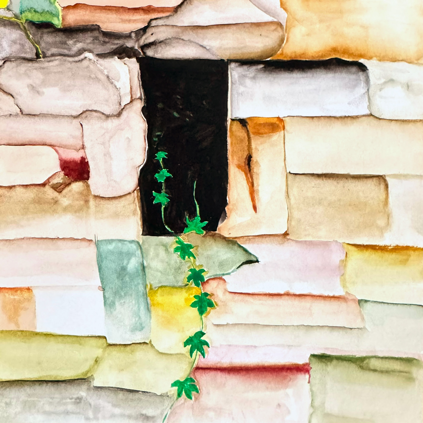 Rough — watercolour artwork by Michael Wong
