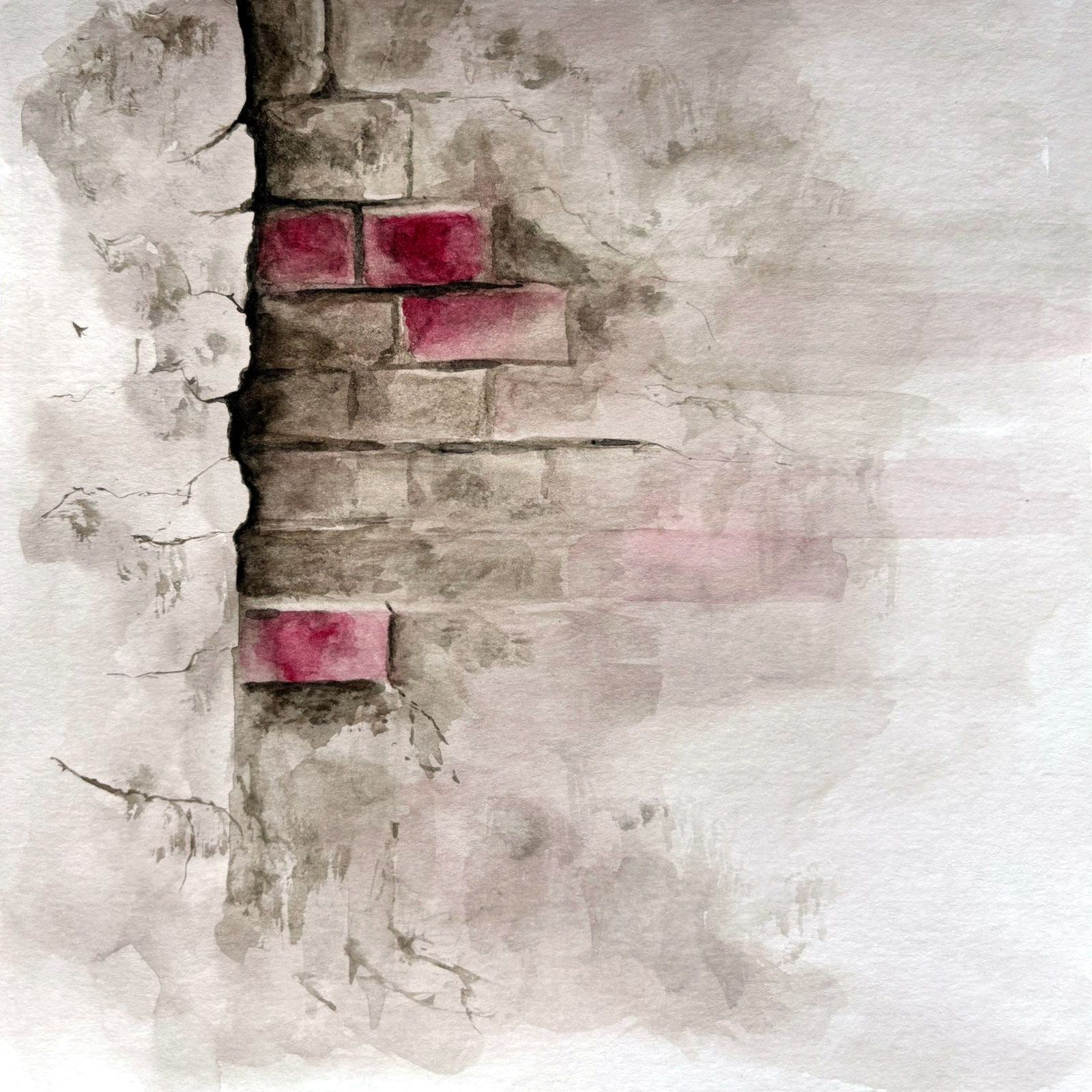 Rough — watercolour artwork by Sze Ling