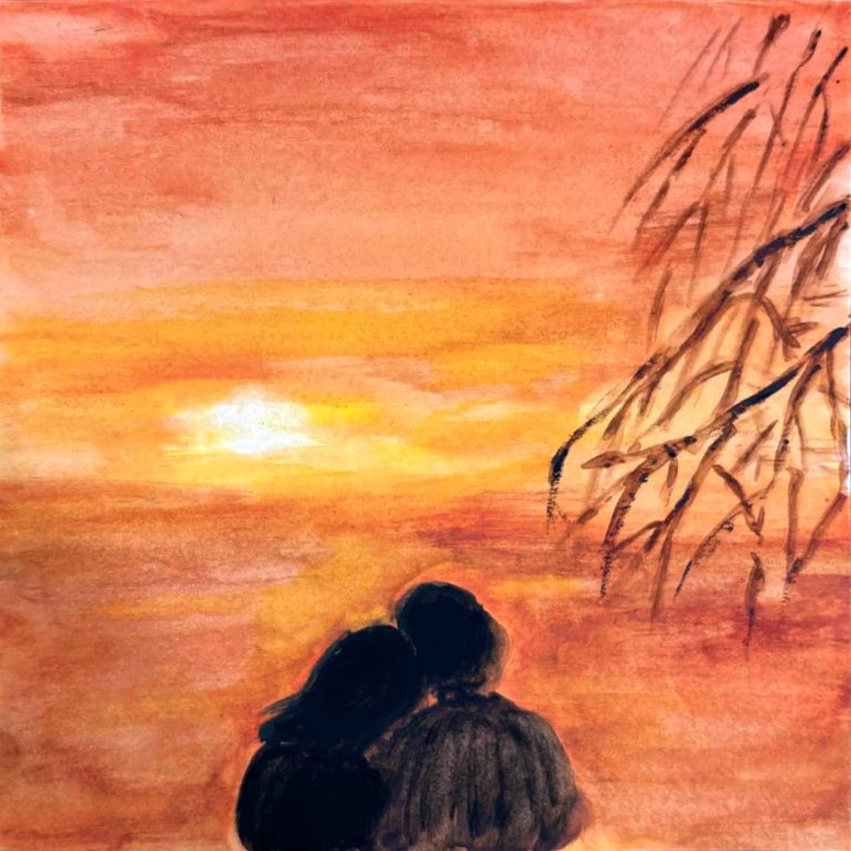 Warm — watercolour artwork by Karen Yap