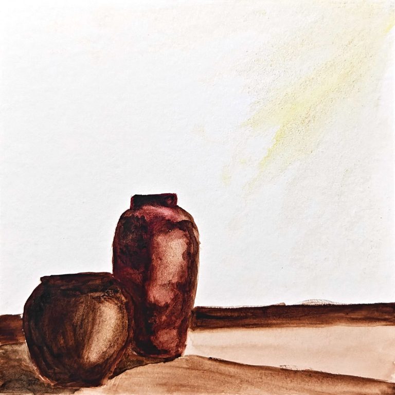 Warm — watercolour artwork by Mary Lee