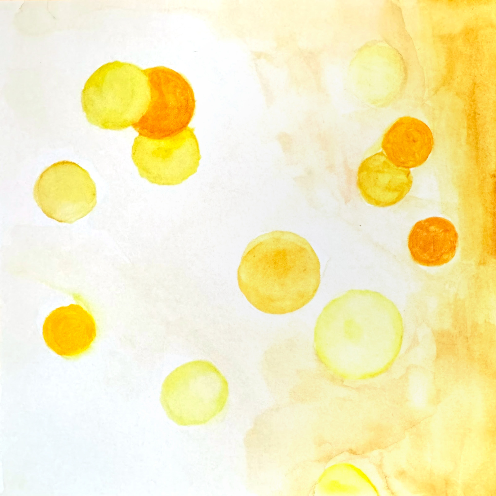 Warm — watercolour artwork by Michael Wong