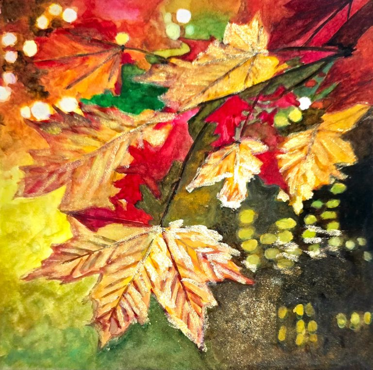 Warm — watercolour artwork by Miliati Komaladi
