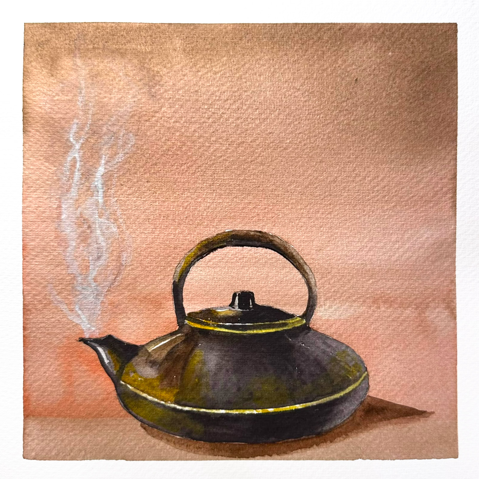 Warm — watercolour artwork by Teresa Yong