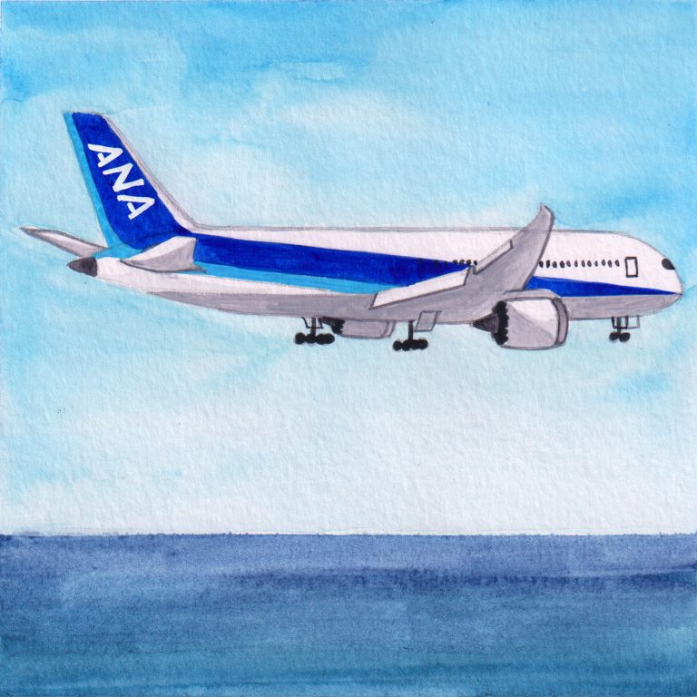 Cool — watercolour artwork by Barry