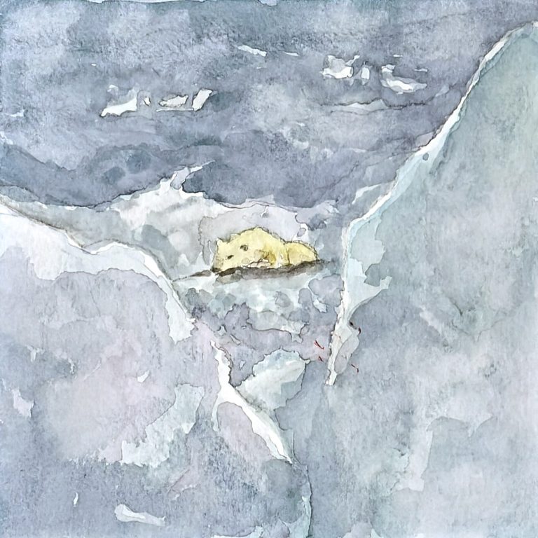Cool — watercolour artwork by Danielle Poon