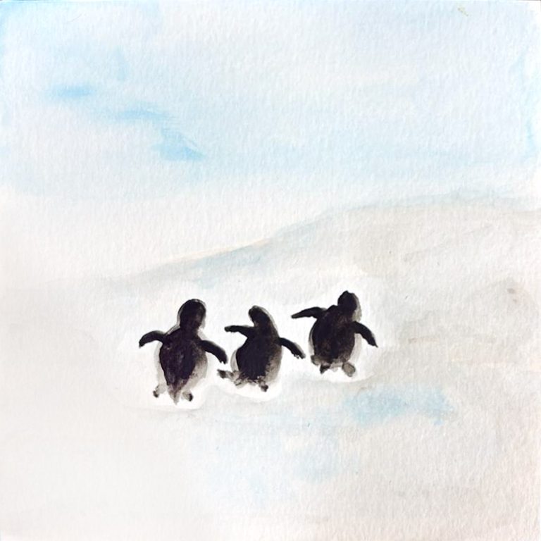 Cool — watercolour artwork by Karen Yap