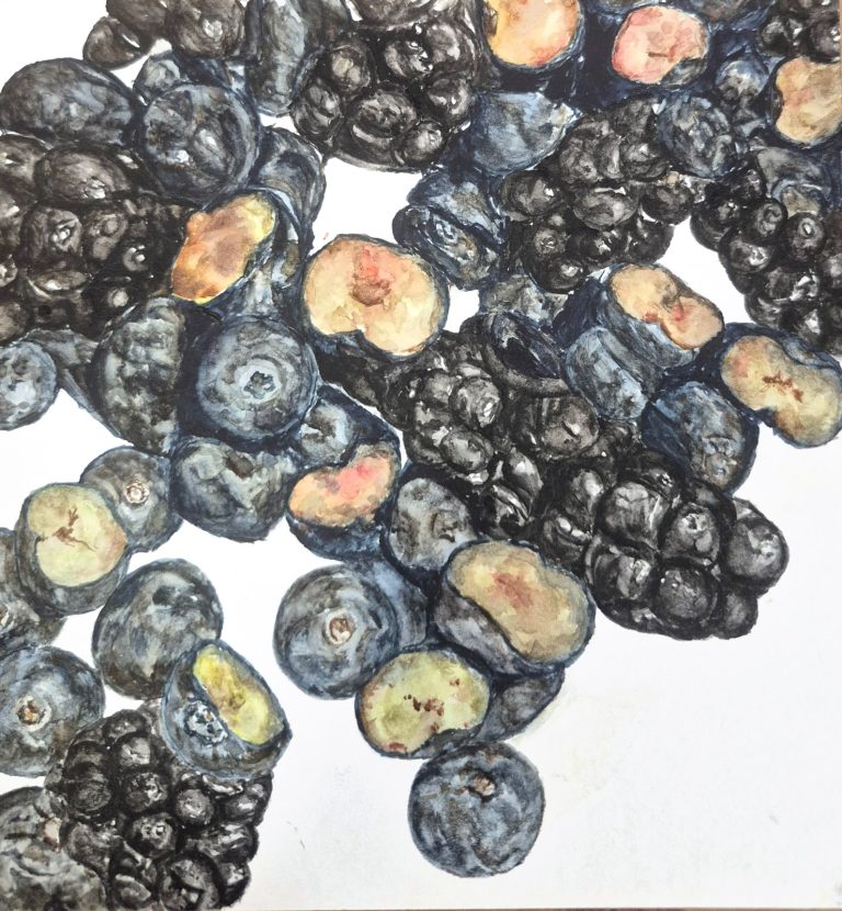 Cool — watercolour artwork by Lourdes