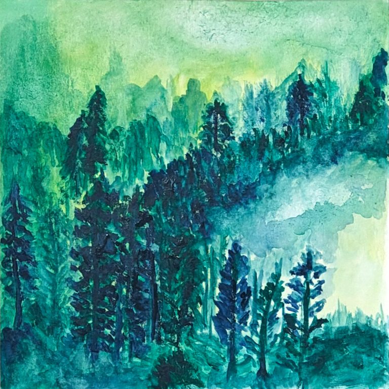 Cool — watercolour artwork by Mary Lee