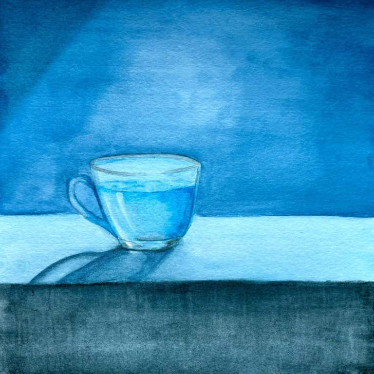 Cool — watercolour artwork by Sze Ling