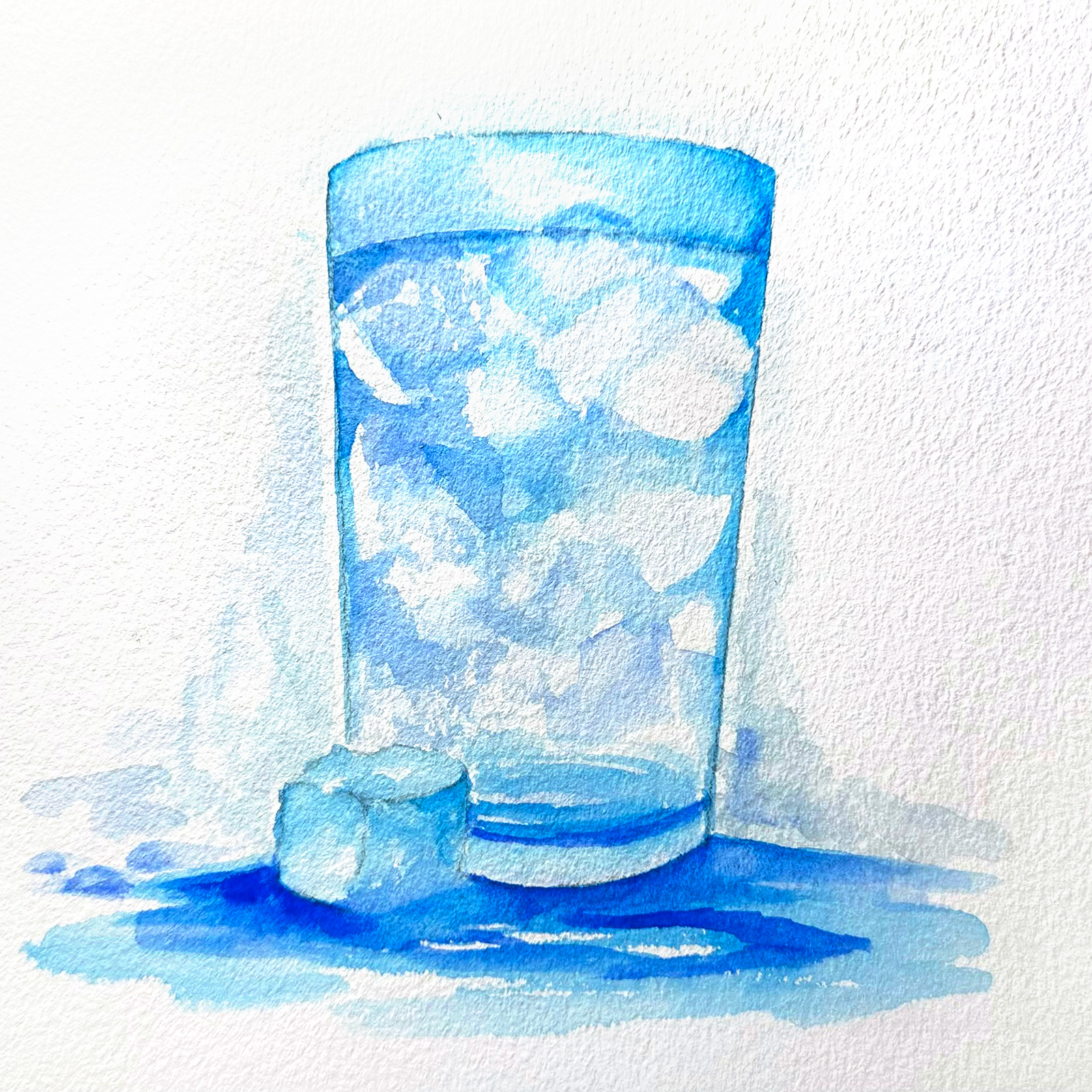 Cool — watercolour artwork by Teresa Yong