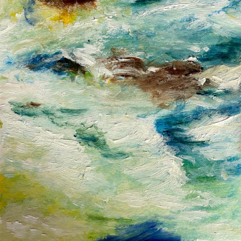 Pulse — oil artwork by Abigail