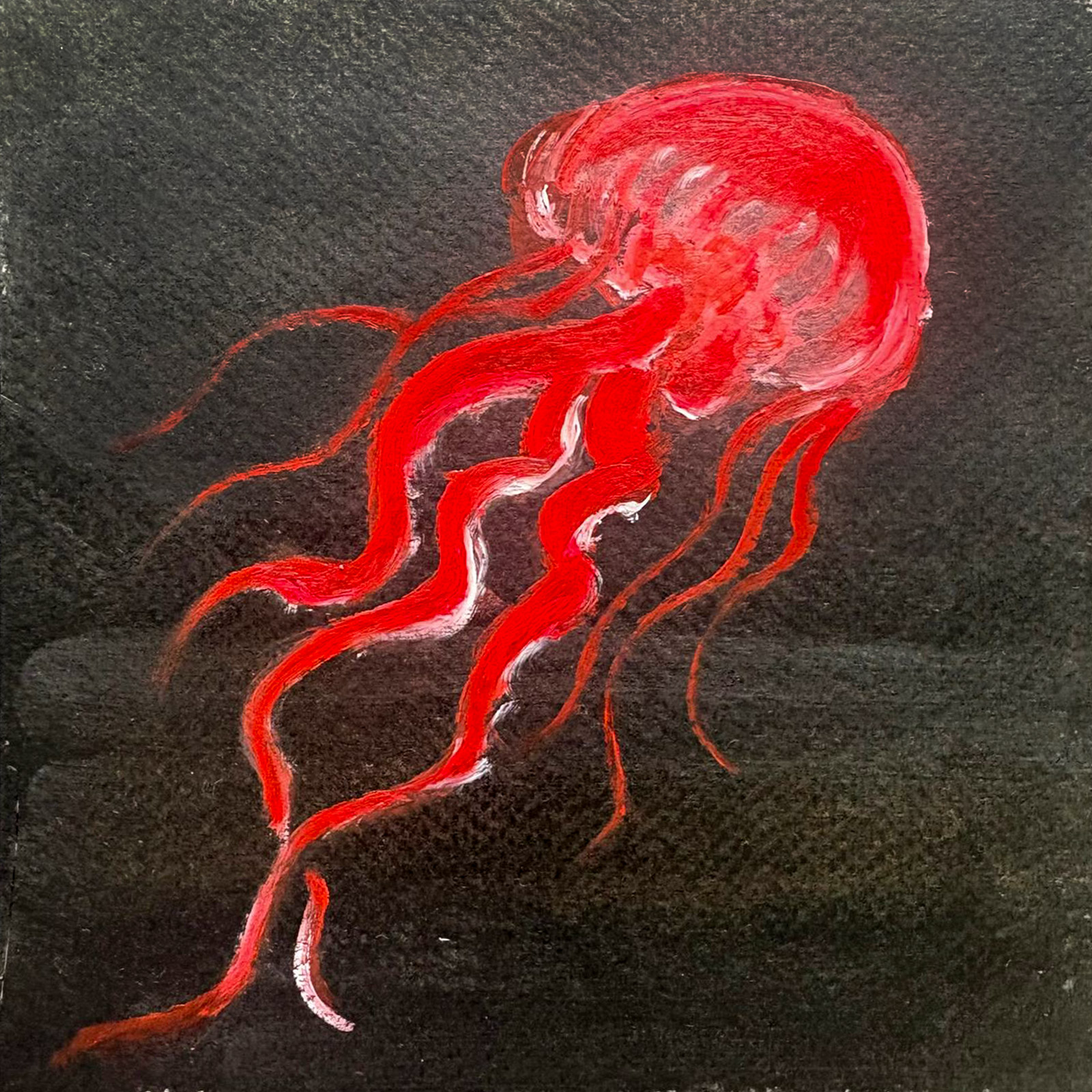 Pulse — oil artwork by Karen Yap