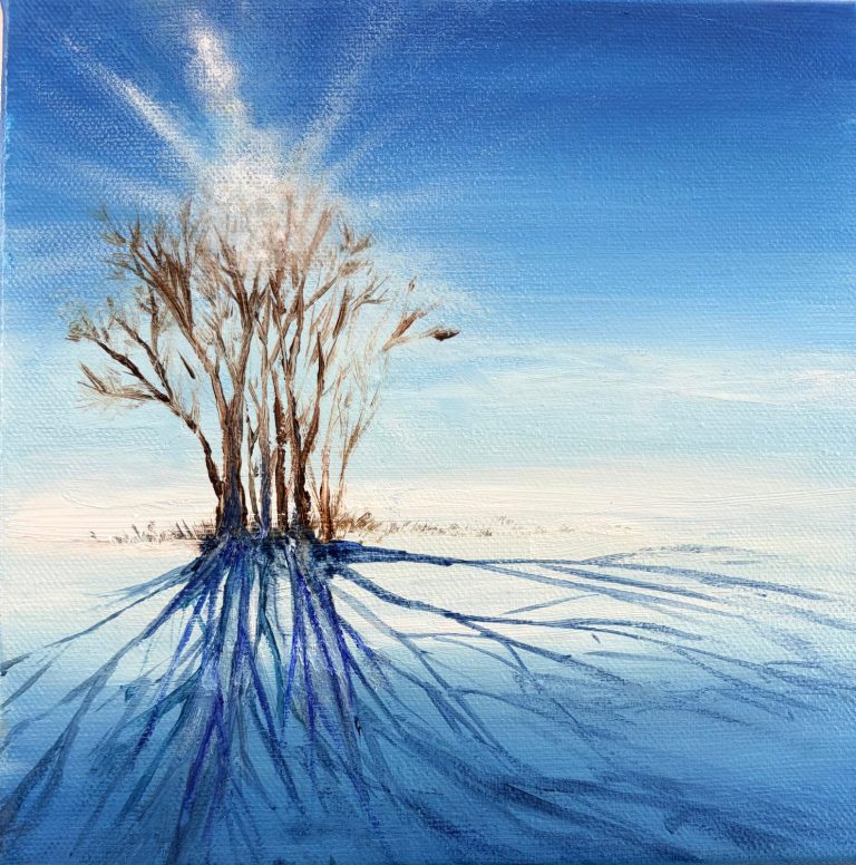 Shadow — oil artwork by Jennie