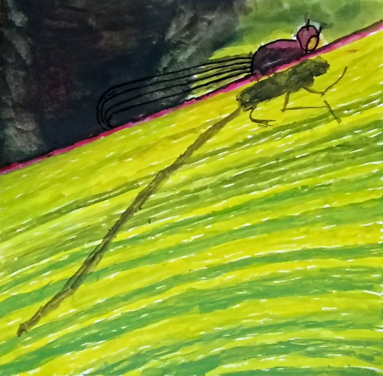 Shadow — oil artwork by Madhavi