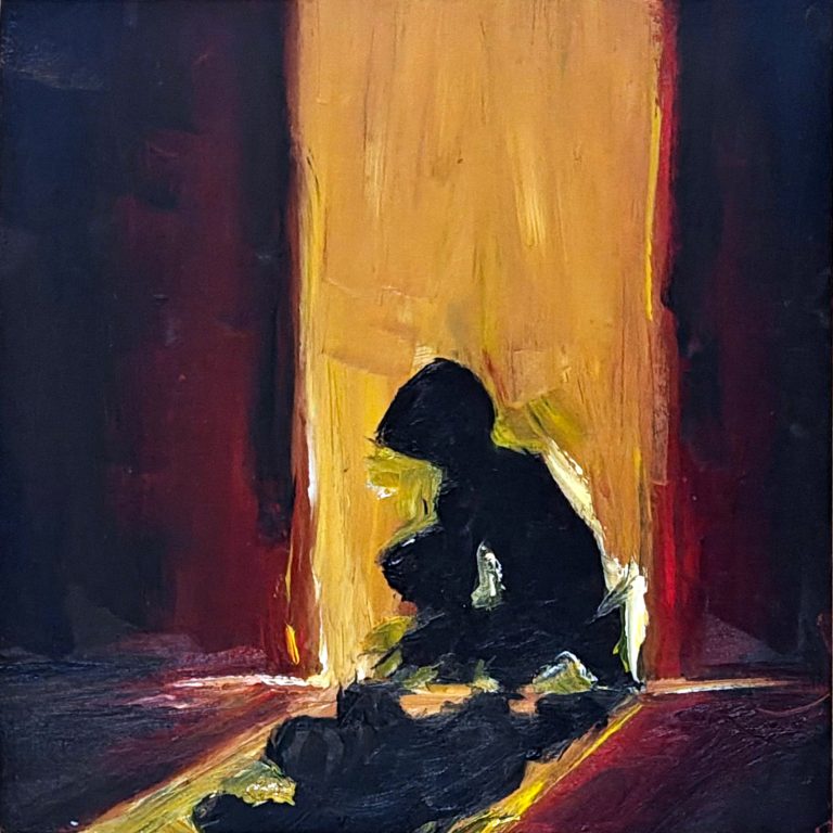 Shadow — oil artwork by Nuha Alia