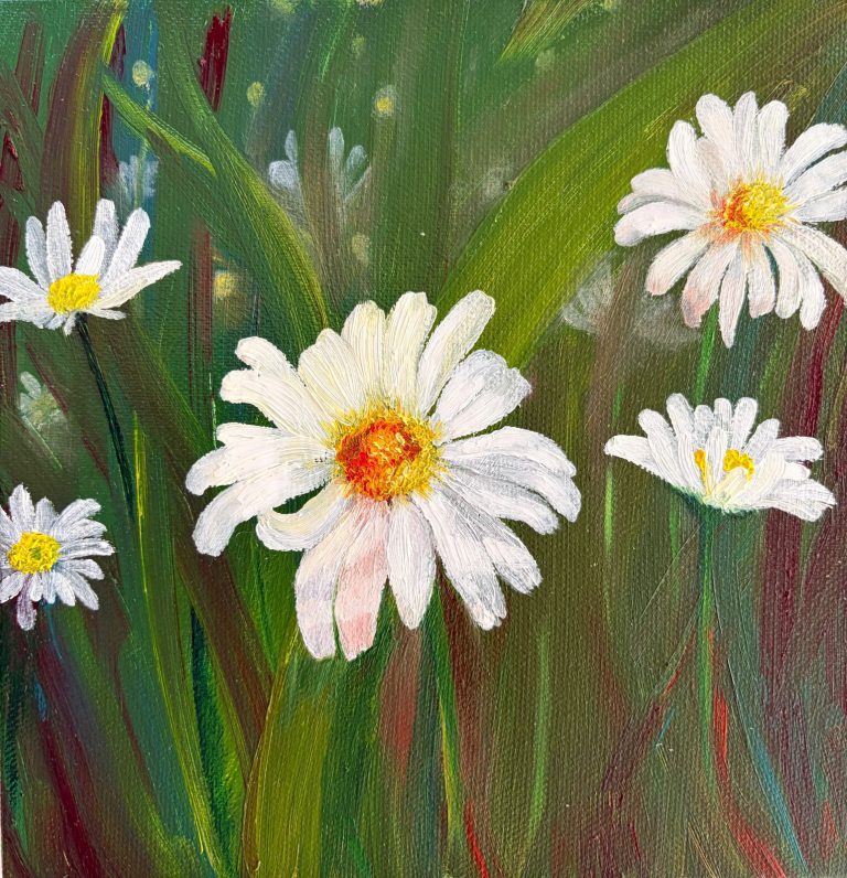 Fragile — oil artwork by Jennie