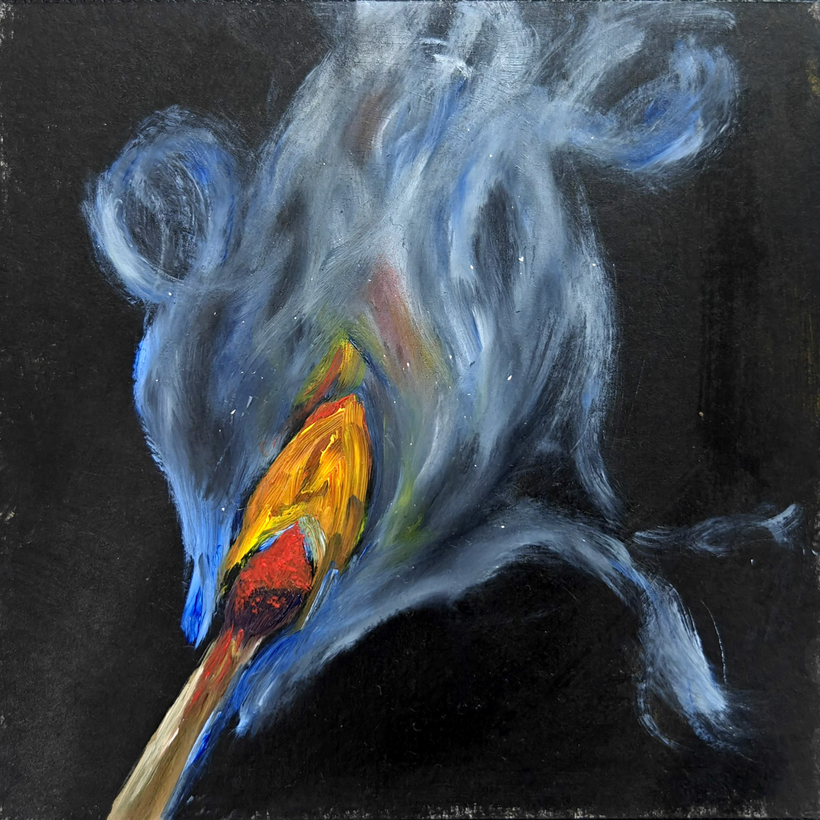 Breath — oil artwork by Karen Yap