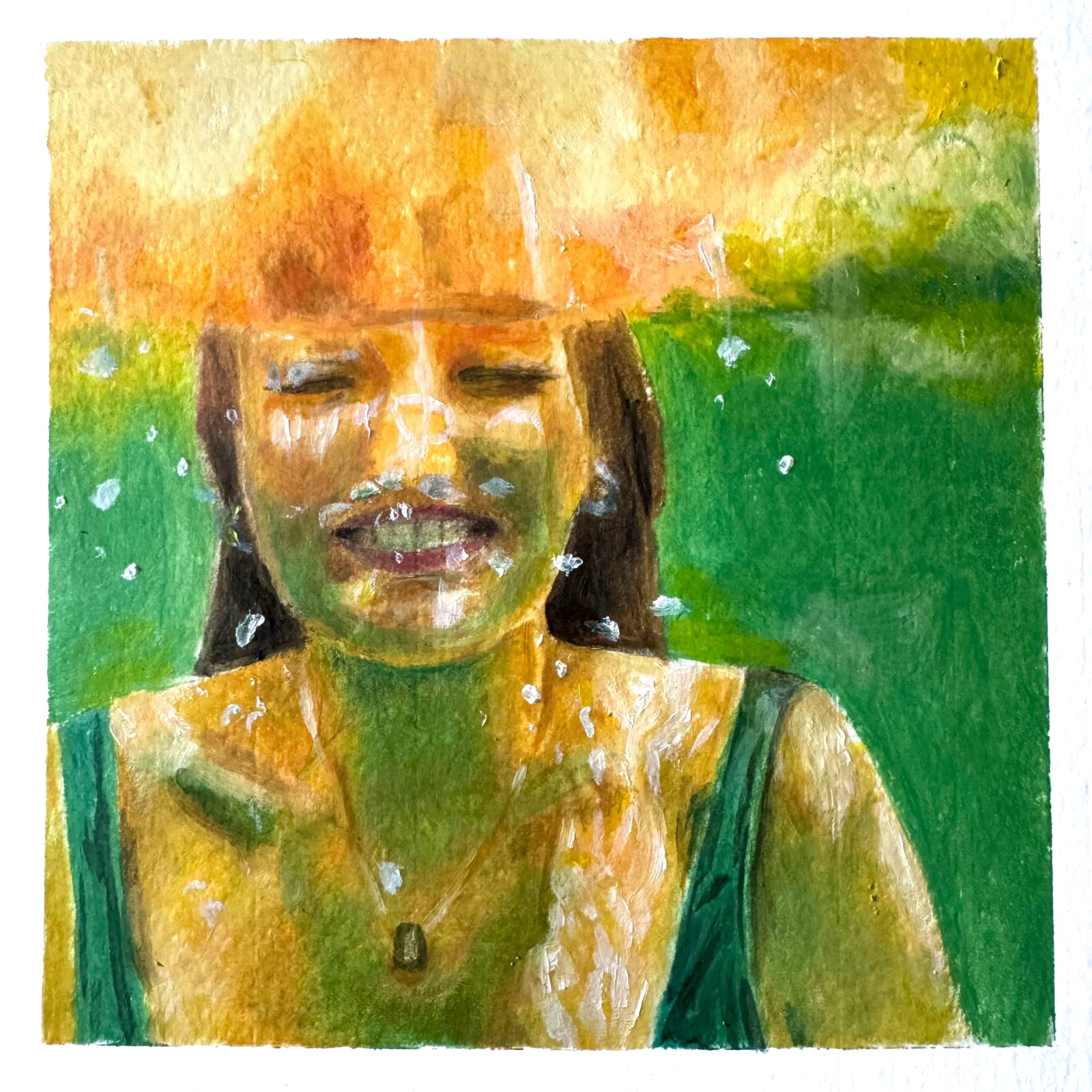 Breath — oil artwork by Kua Ling