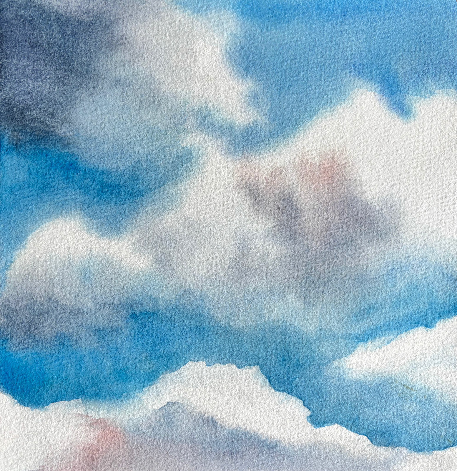Breath — watercolour artwork by Sze Ling