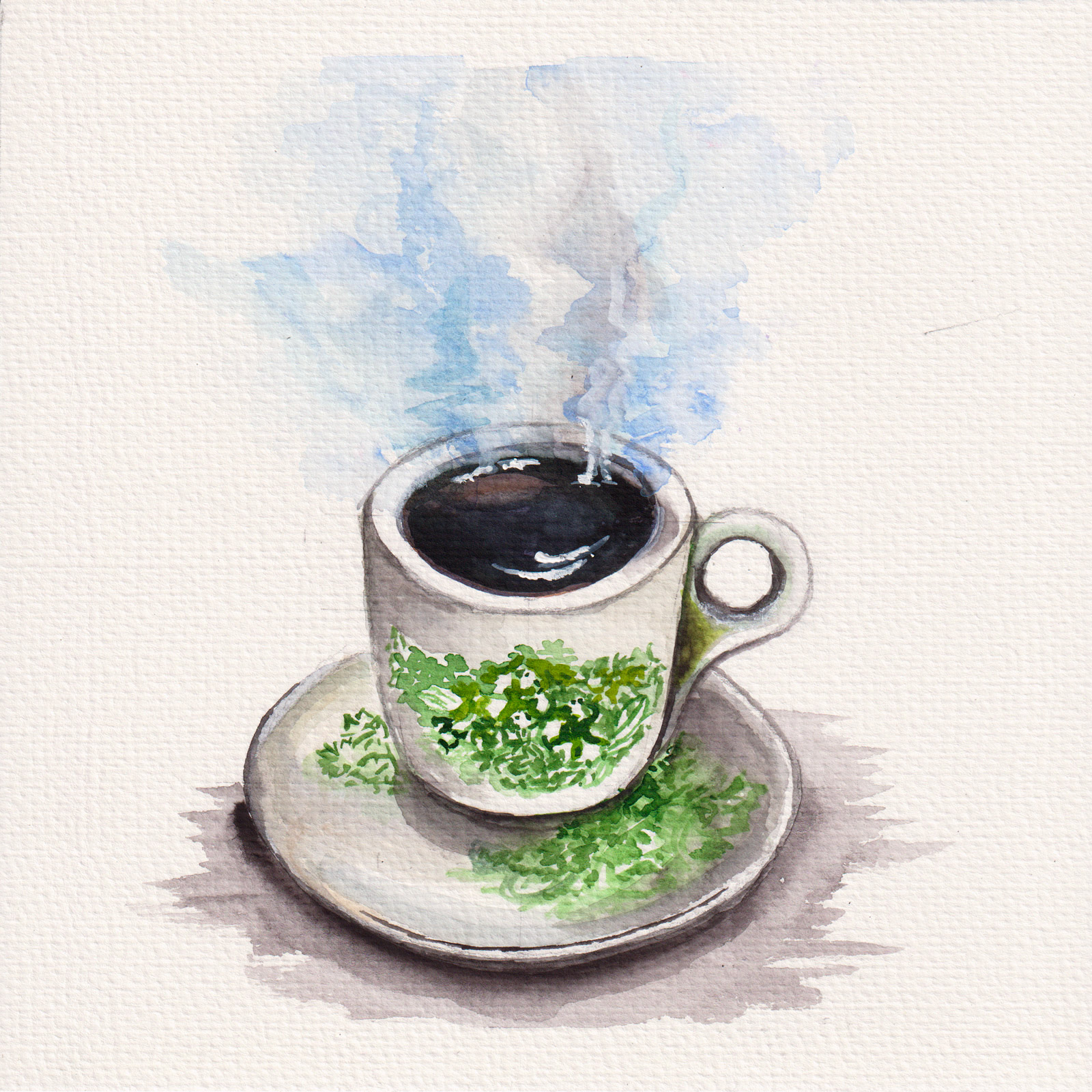 Breath — watercolour artwork by Teresa Yong
