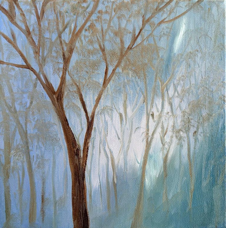 Blur — oil artwork by Jennie