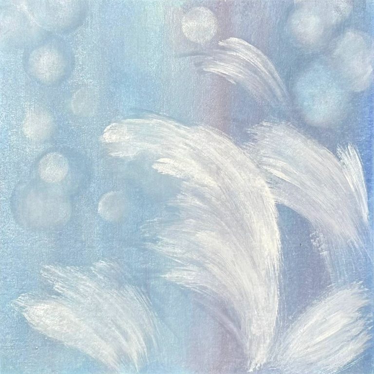 Blur — oil artwork by Karen Yap