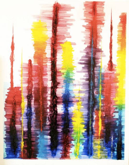 Oil on canvas, 153 x 122 cm