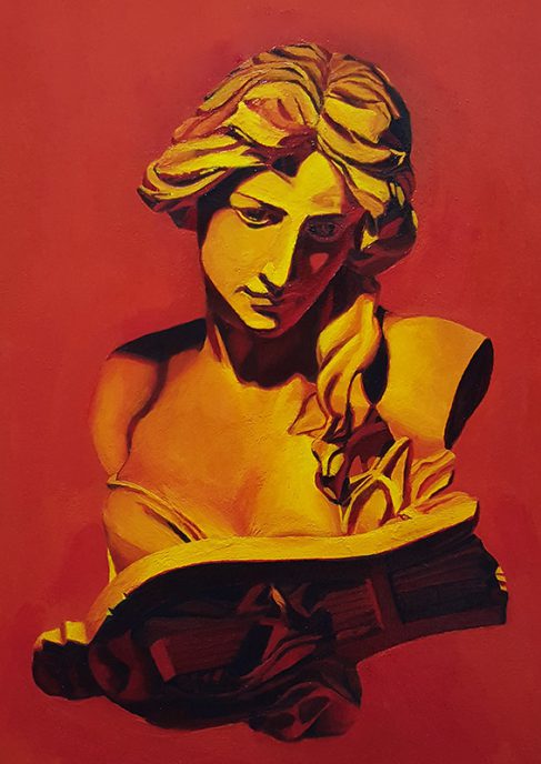 Oil on canvas, 76 x 61 cm