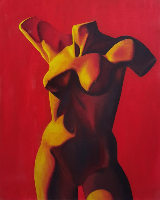 Oil on canvas, 76 x 61 cm