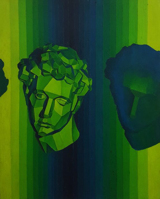 Oil on canvas, 76 x 61 cm