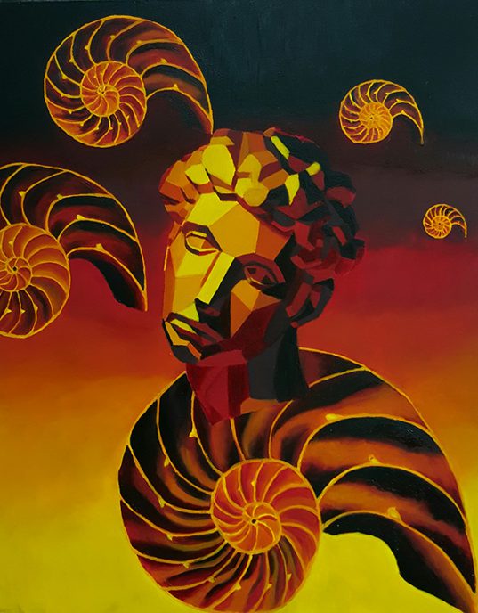 Oil on canvas, 76 x 61 cm