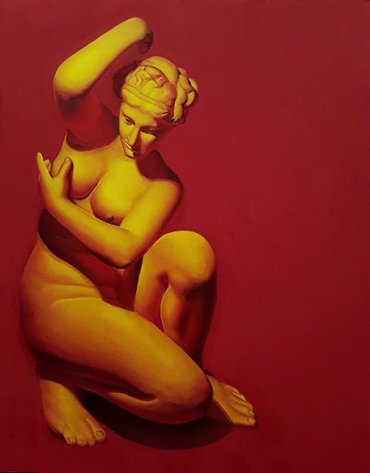 Oil on canvas, 76 x 61 cm
