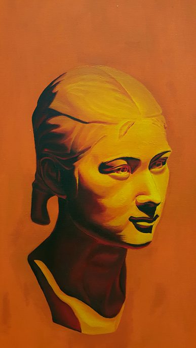 Oil on canvas, 76 x 61 cm