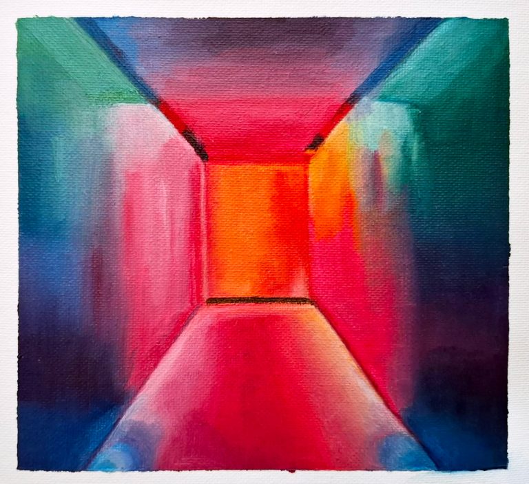 Vibrant — oil artwork by Cher