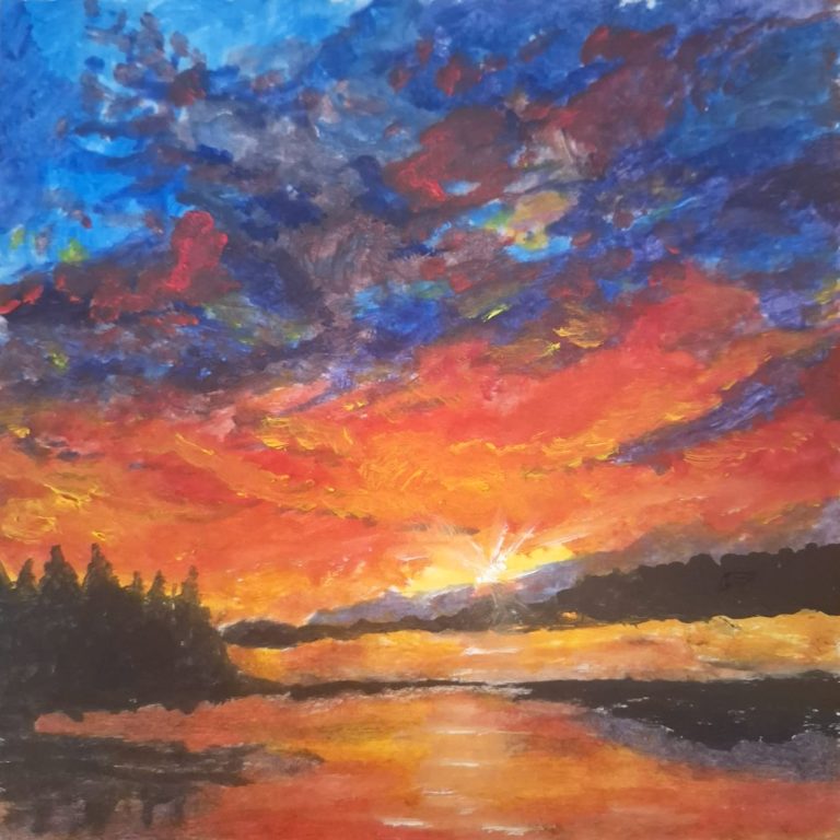 Vibrant — oil artwork by Henry