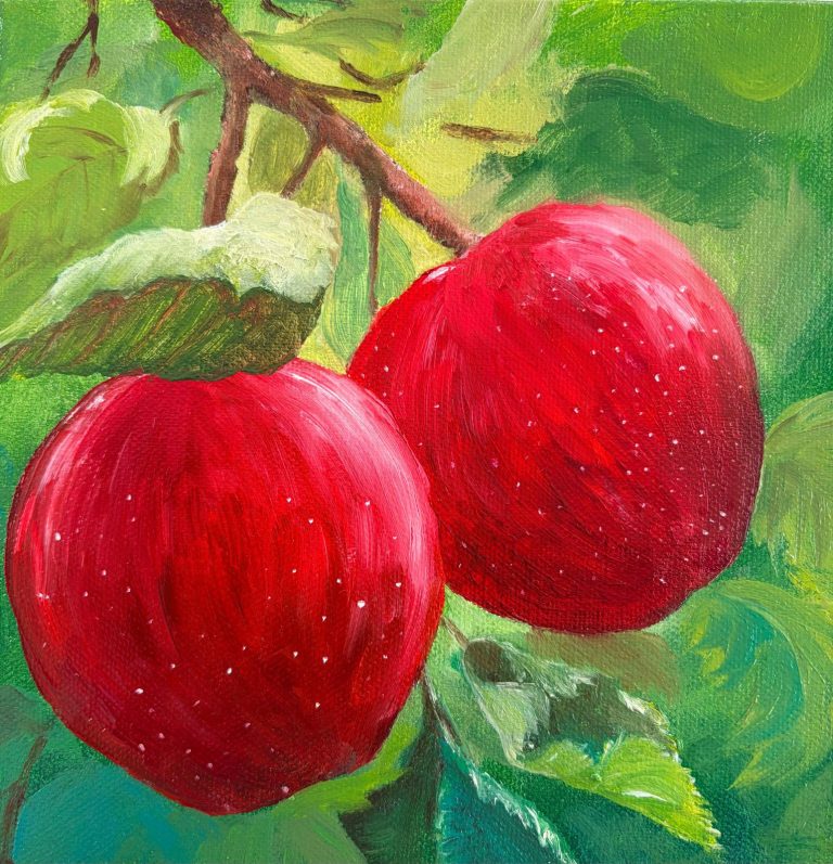 Vibrant — oil artwork by Jennie