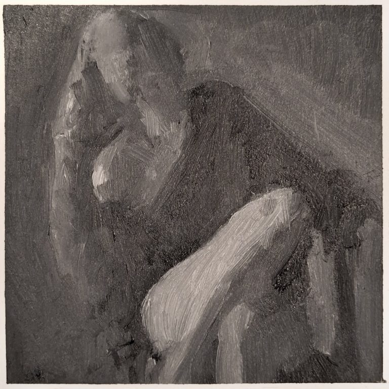Muted — oil artwork by Joyce Wen