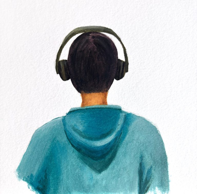 Muted — oil artwork by Sze Ling