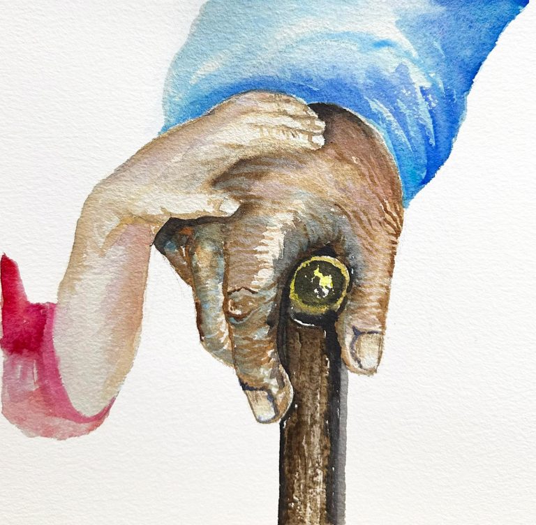 Connect — watercolour artwork by Teresa Yong