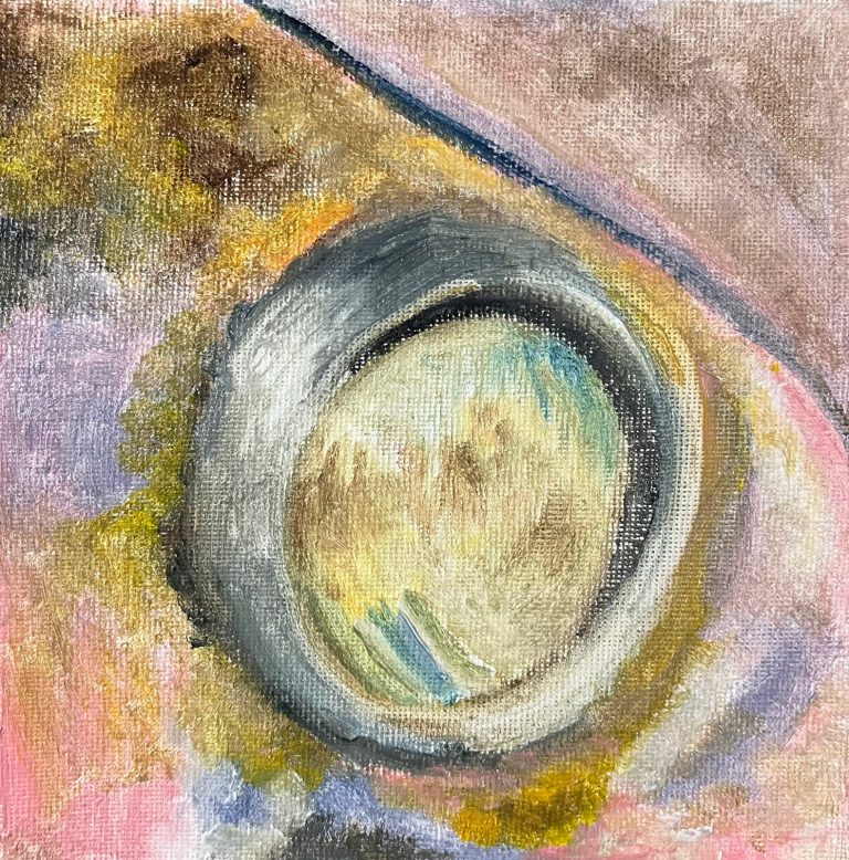 Time — oil artwork by Danielle Poon