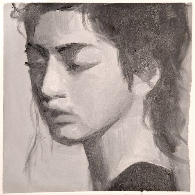 Time — oil artwork by Joyce Wen